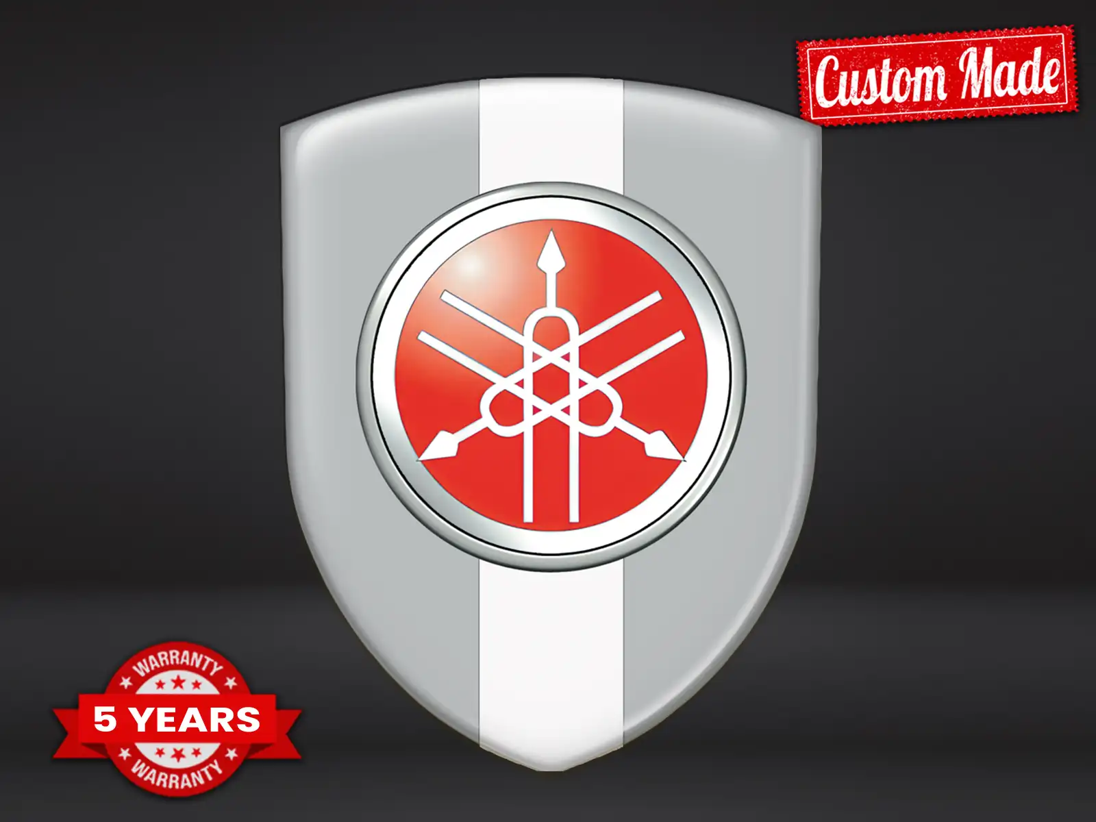 Yamaha Autosticker Premium Stern Exklusiv Design